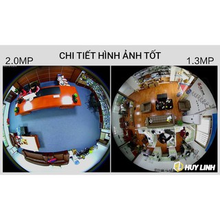 Camera Wifi Ốp Trần 360 Mini Yoosee