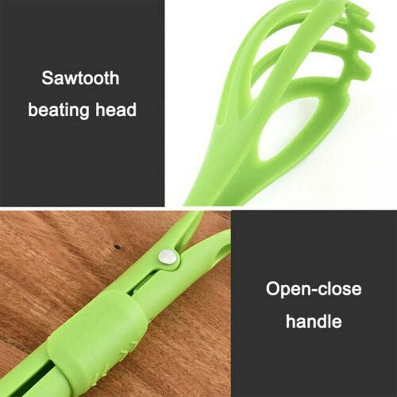 Dụng Cụ Kẹp Gắp Mì Ý/ Bánh Mì/ Nướng Salad Cầm Tay Bằng Nylon Sáng Tạo Đa Năng