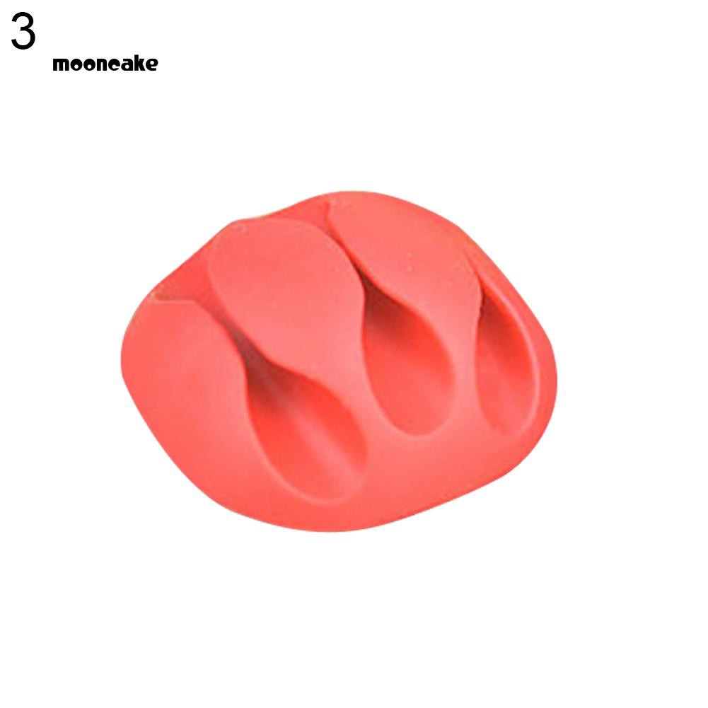 Dụng cụ giữ cố định dây cáp đa năng tiện dụng hình mặt trăng xinh xắn