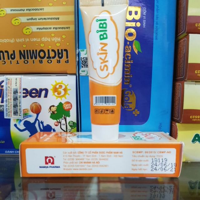 Skinbibi kem bôi da thảo dược tube 10gr ( skin bibi)