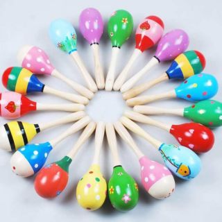 Lục lạc gỗ đầu tròn size bé