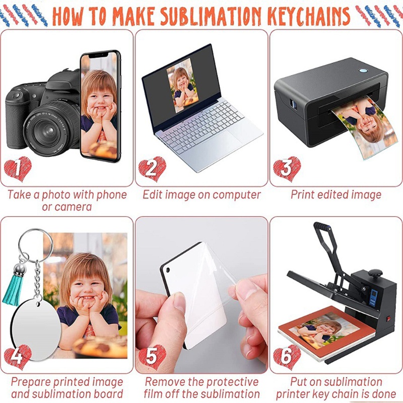 Móc Khóa Trơn Màu Hình Vuông / Tròn / Trái Tim Dùng Làm Móc Khóa DIY