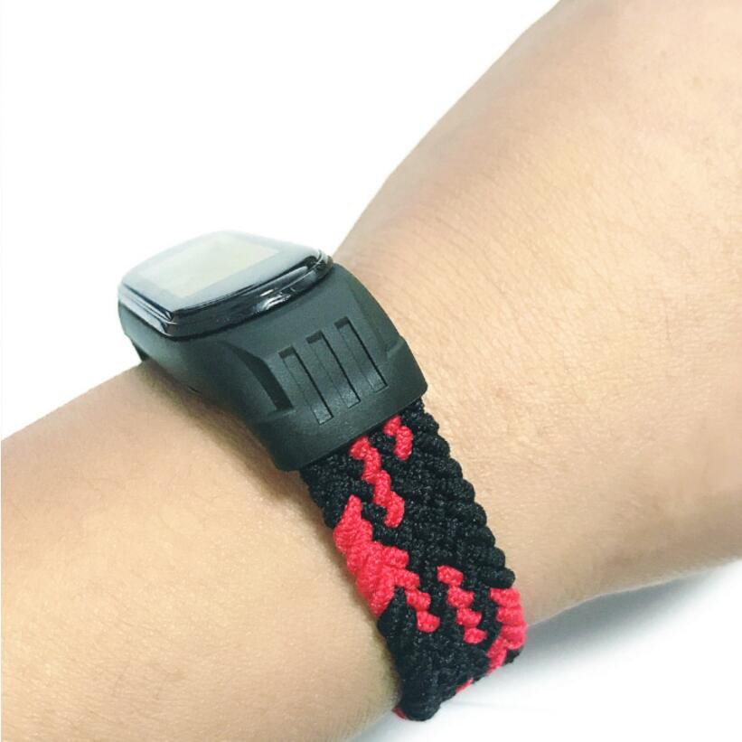 Dây đeo đồng hồ thông minh sợi nylon thời trang cho Xiaomi Mi Band 5/ 4/ 3