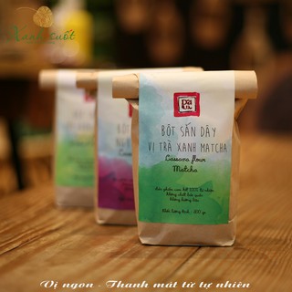 Bột Sắn Dây- Vị Trà Xanh Matcha 300gr- Cassava Flour Matcha