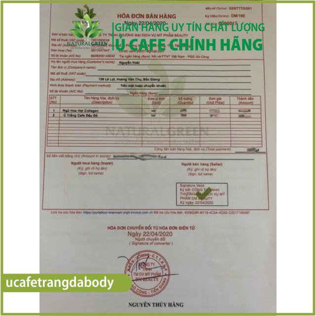 Ủ trắng cafe đậu đỏ 100gr dùng cho face body chính hãng,bột đậu đỏ,ủ trắng cà phê đậu đỏ | BigBuy360 - bigbuy360.vn