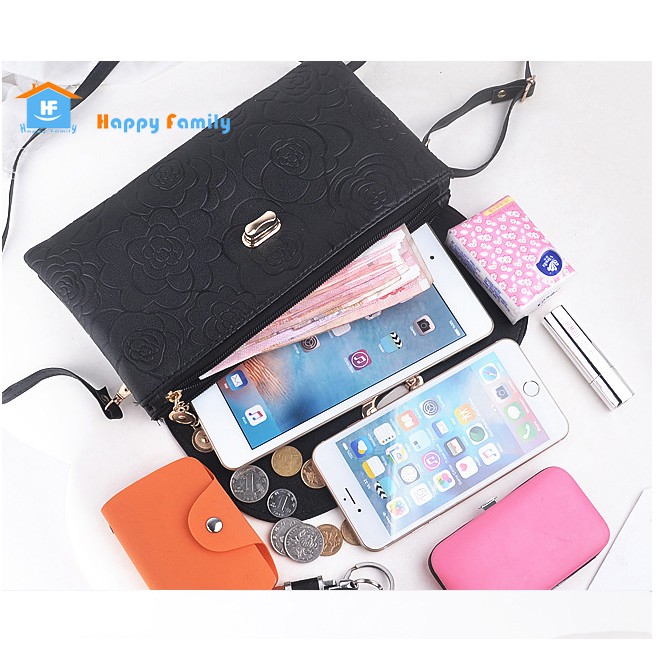 Túi đeo chéo cầm tay nữ hai phong cách 2 in 1