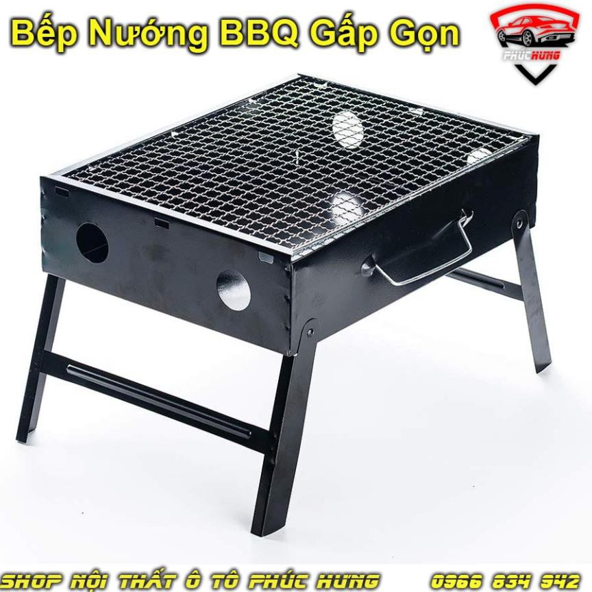 Bếp Nướng Than Gấp Gọn Chuyên Nướng BBQ - 36x27cm