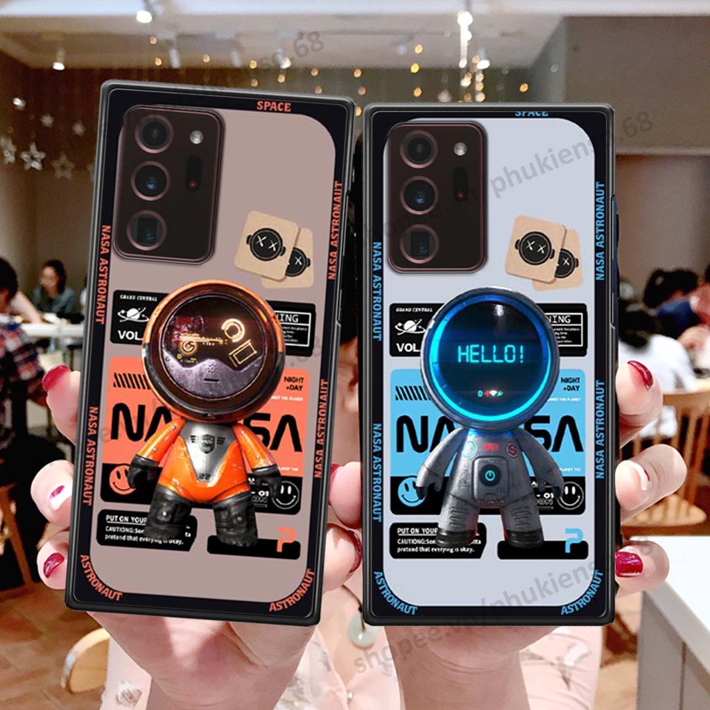 Ốp lưng Samsung Note 20 Ultra hình người máy, robot nasa đáng yêu dễ thương