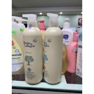 Dầu gội xả phục hồi và kích thích mọc tóc Biotin & Collagel