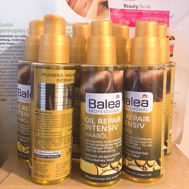 Tinh dầu dưỡng tóc Balea phục hồi tóc khô, hư tổn và chẻ ngọn