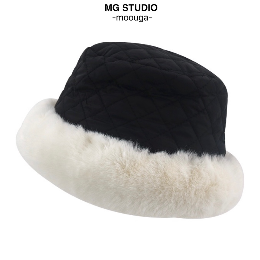 Mũ giữ ấm MG STUDIO vải bông dành cho mùa đông 3 màu sắc lựa chọn