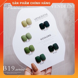 Sơn gel vendeeni chai đỏ mã b19 - 15ml - lẻ màu