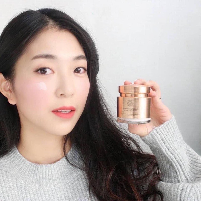 Kem Dưỡng Trắng Da, Chống Lão Hóa Dầu Cá Hồi Cre8skin Salmon Oil Cream