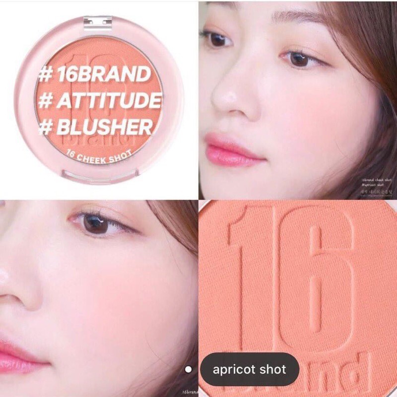 PHẤN MÁ 16BRAND SIXTEEN CHEEK SHOT