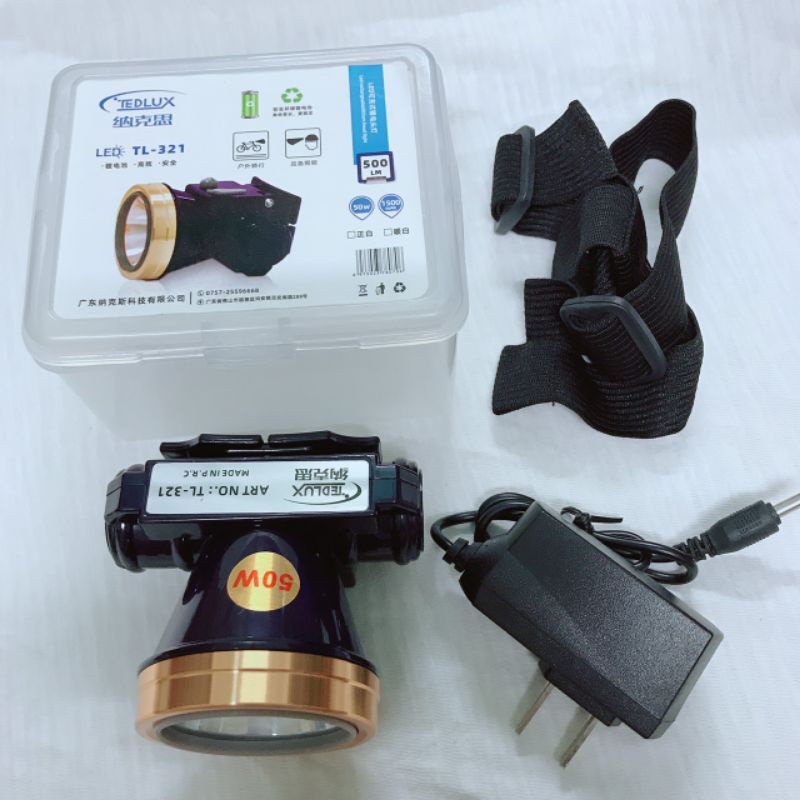 đèn đội đầu TEDLUX TL 321 sieu sáng 500lux