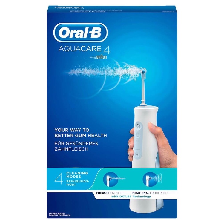 Máy tăm nước không dây Oral-B Aquacare 4 - Sản phẩm được nha sỹ khuyên dùng