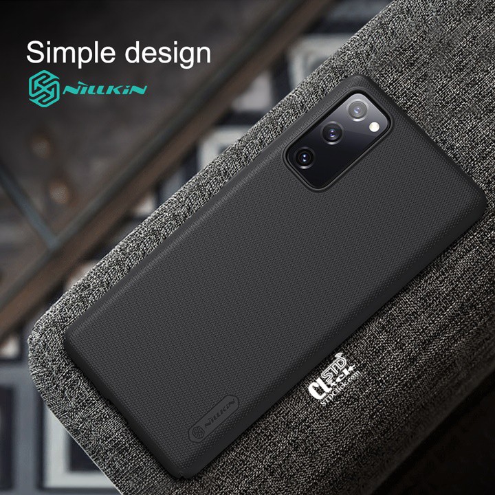 ỐP LƯNG SAMSUNG GALAXY S20 FE NILLKIN NHỰA CỨNG CHÍNH HÃNG
