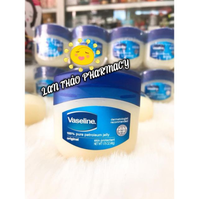 [CHÍNH HÃNG] Sáp dưỡng ẩm Vaseline Original của Mỹ giúp da mềm mại chống khô da