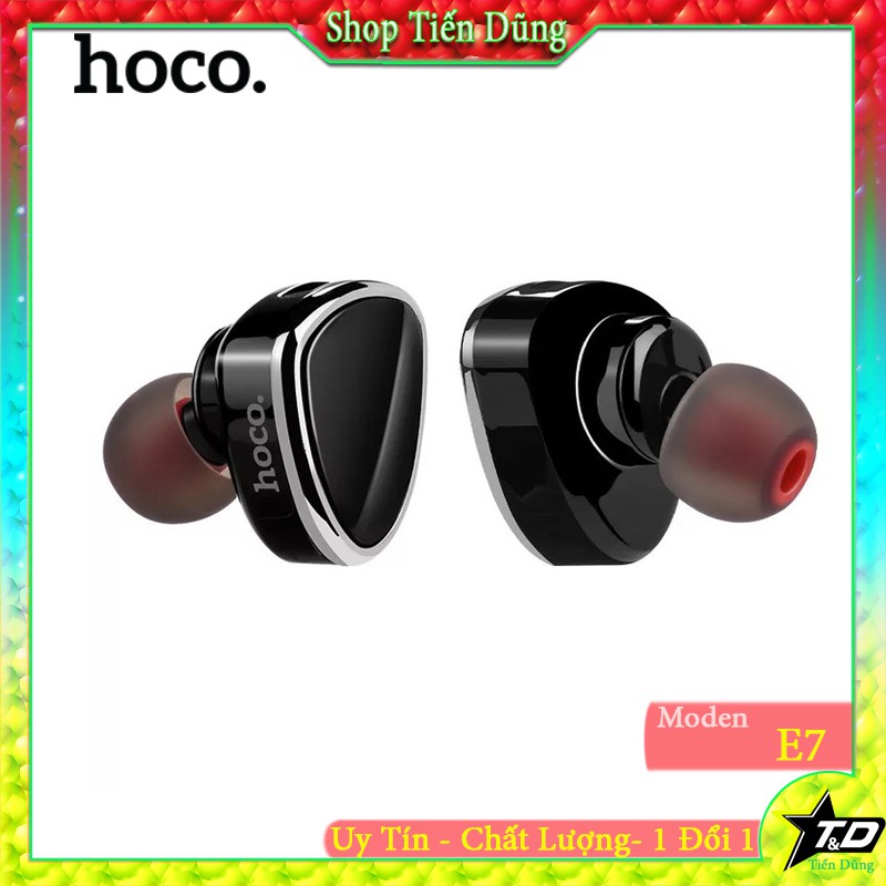 Tai nghe bluetooth hoco e7 dòng 1 tai cách âm tốt cho âm thanh chất lượng