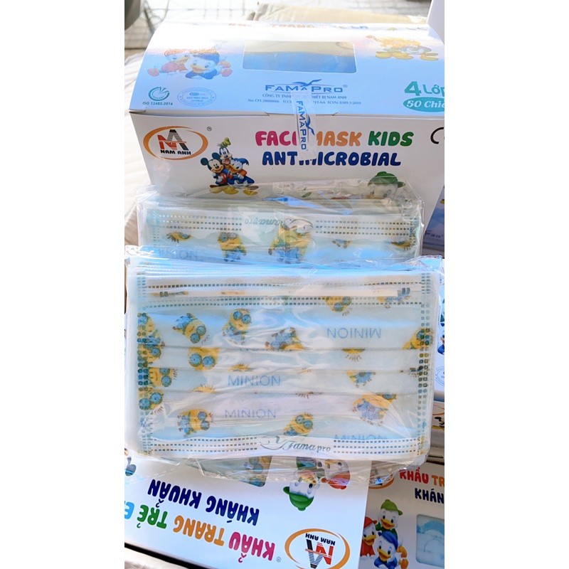 Hộp 50 cái khẩu trang y tế cho bé | BigBuy360 - bigbuy360.vn