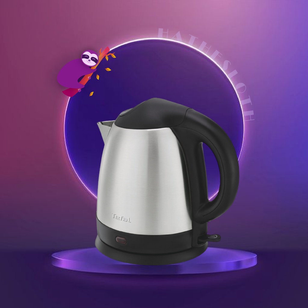 Bình đun nước siêu tốc Tefal 1.2L KI431D10 - Ấm toàn thân inox chống gỉ - Công suất 1800W - Hàng Chí