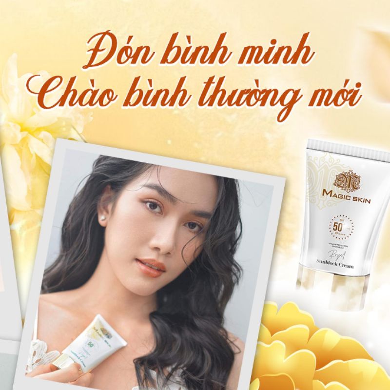 🌞Kem_Chống_Nắng_Hoàng_Cung_Mỹ_Phẩm_Magic_Skin👍