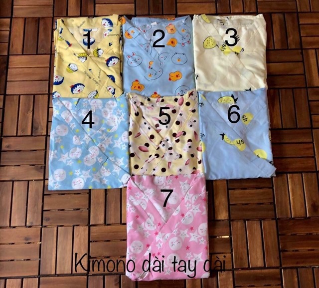Bộ ngủ Thái Lan Kimono tay dài quần dài | BigBuy360 - bigbuy360.vn