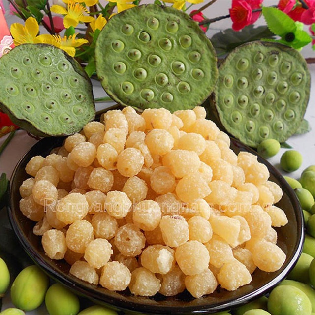 Nguyên liệu làm bánh trung thu- Mứt sen 100g