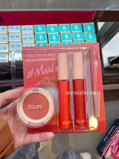 SET MÁ HỒNG + SON EGLIPS COLOR KIT