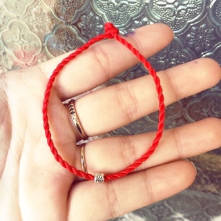 Vòng tay may mắn, vòng chỉ đỏ may mắn charm hoa