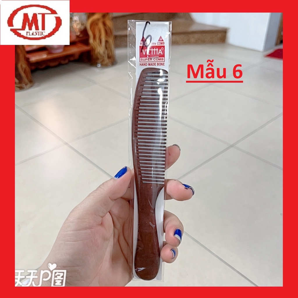 11 Mẫu lược gỗ chải tóc siêu hót màu giao sáng tối ngẫu nhiên
