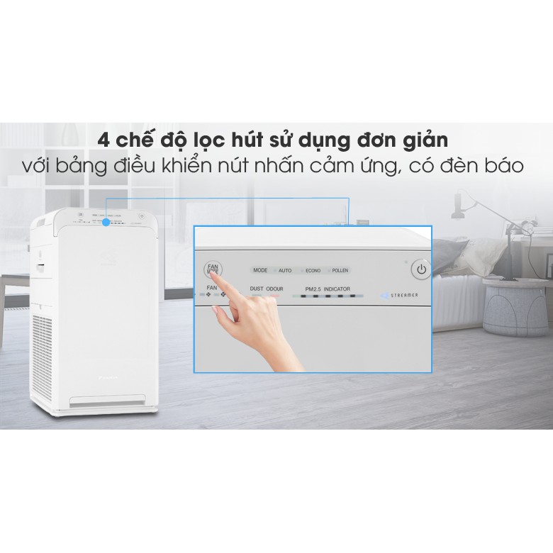 Máy lọc không khí Daikin MC40UVM6 (Miễn phí giao tại HCM-ngoài tỉnh liên hệ shop)