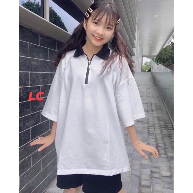 [Mã WAMT1505 giảm 10K đơn 0K] Set bộ áo Polo khoá kéo mix quần trơn ( ảnh thật 100% tự chụp ) TopOneStore | BigBuy360 - bigbuy360.vn