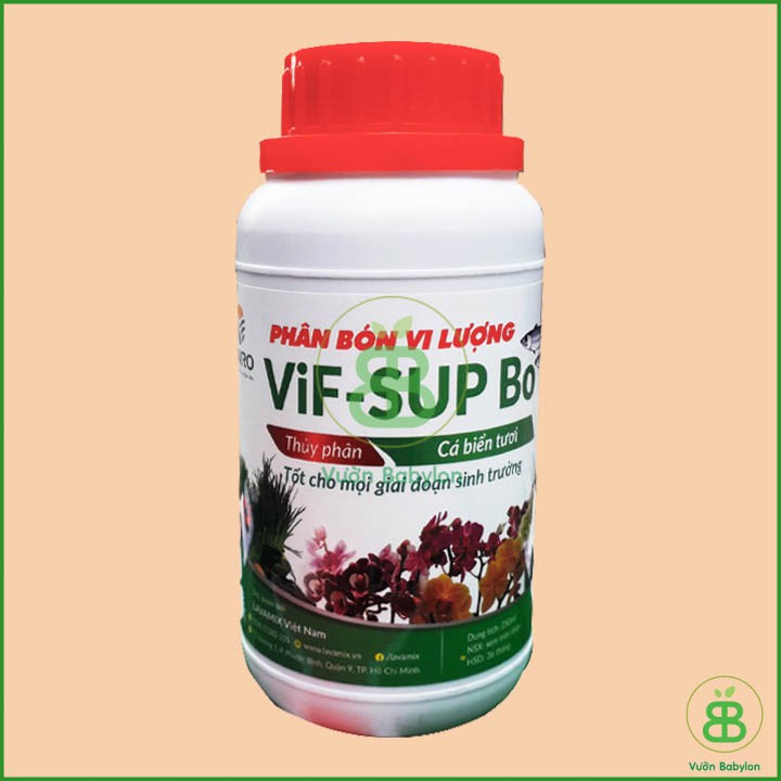 Phân Đạm Cá Hữu Cơ Vi-Sup Bo Chai 250ml - Giàu Đạm và Vi lượng Hữu cơ