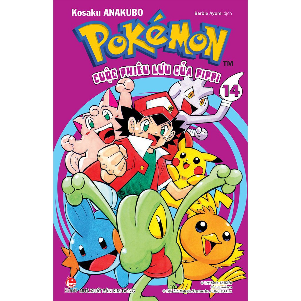 Truyện tranh Pokemon - Cuộc Phiêu Lưu Của Pippi (tập lẻ 1-14)