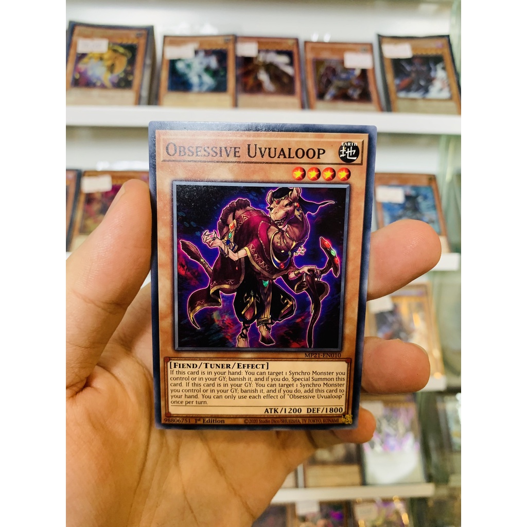 Thẻ Bài Lẻ YugiOh! Mã MP21-EN010 - Obsessive Uvualoop - Common - 1st Edition