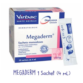 Image of Virbac Megaderm 4ml Per Sachet