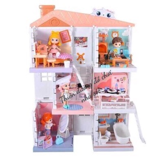 [RẺ VÔ ĐỊCH ] Ngôi nhà Búp bê, lâu đài Elsa có từ tính