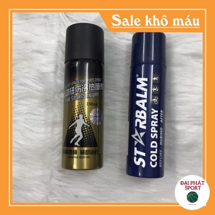 [GIÁ SỐC BL] Bình Xịt Giảm Đau ⚡𝗙𝗿𝗲𝗲 𝘀𝗵𝗶𝗽⚡ TAAN, STARBALM Cold Spray, Xịt Lạnh Cao Cấp Thể Thao