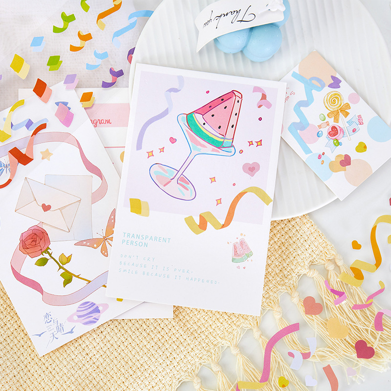 Nhãn dán họa tiết đáng yêu để trang trí thủ công