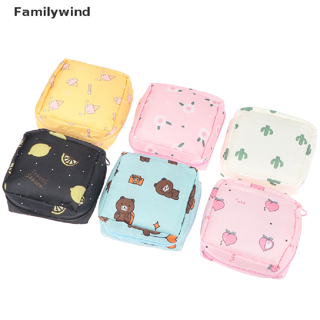 Túi Đựng Đồ Trang Điểm / Tai Nghe Hình Tampon Dễ Thương Tiện Dụng Mang Theo Du Lịch