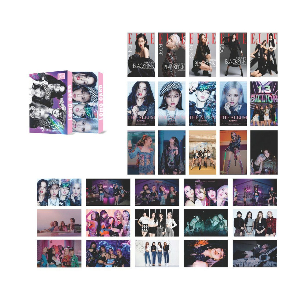 Lomo Card Kpop Blackpink Kèm Ảnh Thật Mẫu Mới 2021 | BigBuy360 - bigbuy360.vn