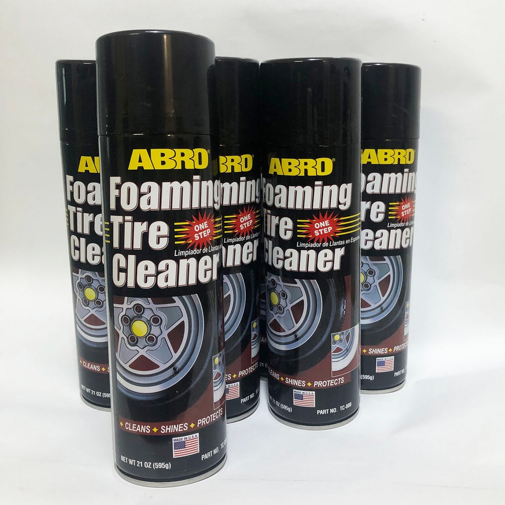 Làm sạch và bảo dưỡng lốp xe Abro Foaming Tire Cleaner (Made In USA)