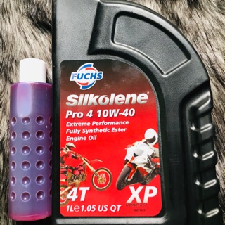 NHỚT FUCHS SILKOLENE 10w-40 1,4 Lít + lọc su indo