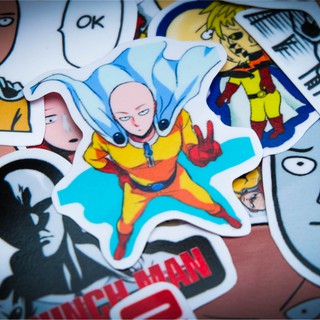 Combo 25 - 100 hình dán One Punch Man