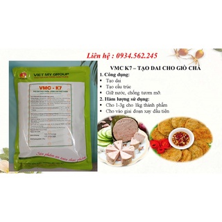 - Chất làm giò chả giòn dai thơm ngon