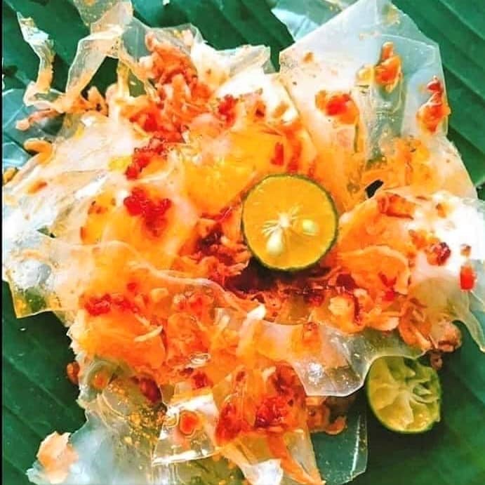 Combo bánh tráng phơi sương - muối nhuyễn - hành phi - sa tế