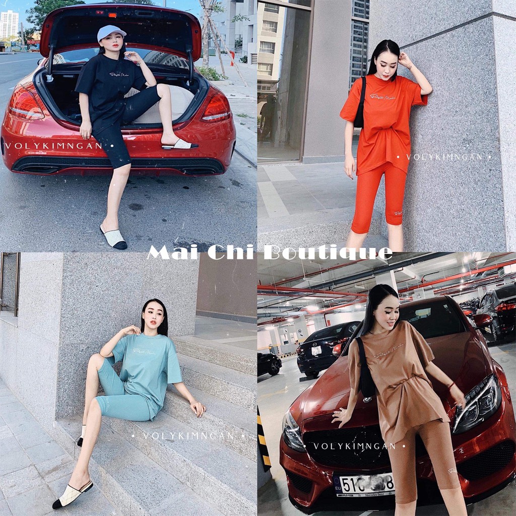 🍏 Bộ Chữ Ký Lửng Cotton Lửng Thêu Nổi 🍏