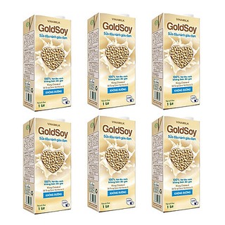 SỮA ĐẬU NÀNH GOLDSOY GIÀU ĐẠM KHÔNG ĐƯỜNG - HỘP GIẤY 1L