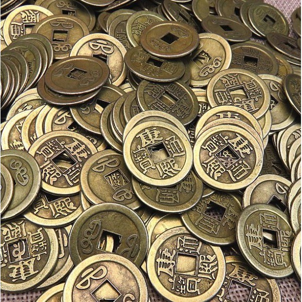 [SALE sốc] Combo 10 Đồng Tiền Xu Âm Dương Xin Đài Gieo Quẻ Tặng thêm 1 xu | BigBuy360 - bigbuy360.vn